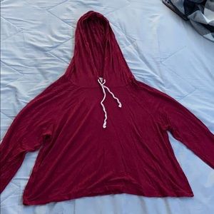 Cropped hoodie